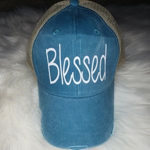 Blessed Distressed Hat